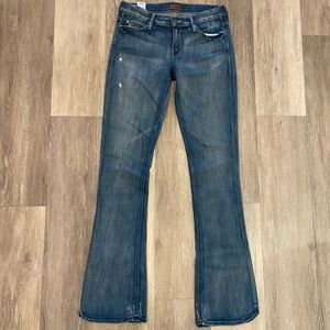 Mother Low Rise Flare Denim